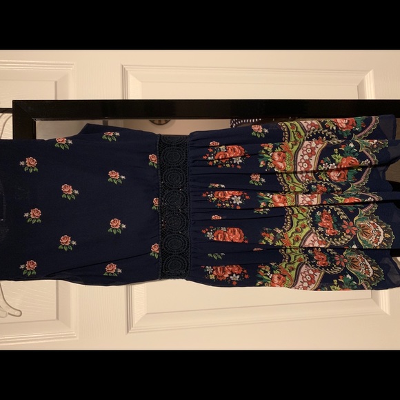 Maude blue floral dress - Picture 7 of 12